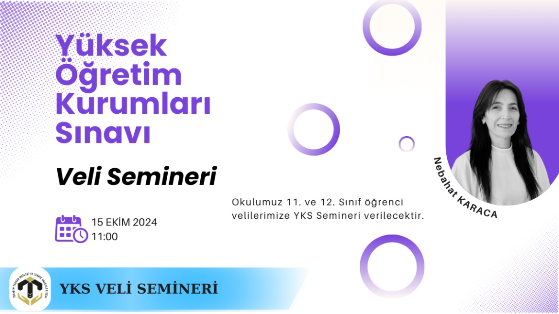 YKS VELİ SEMİNERİ