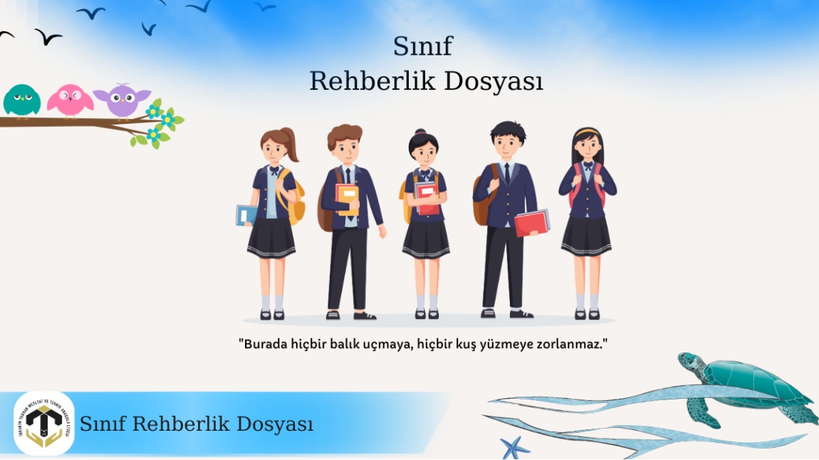 2025-2026 Eğitim Öğretim Yılı Sınıf Rehberlik Dosyası