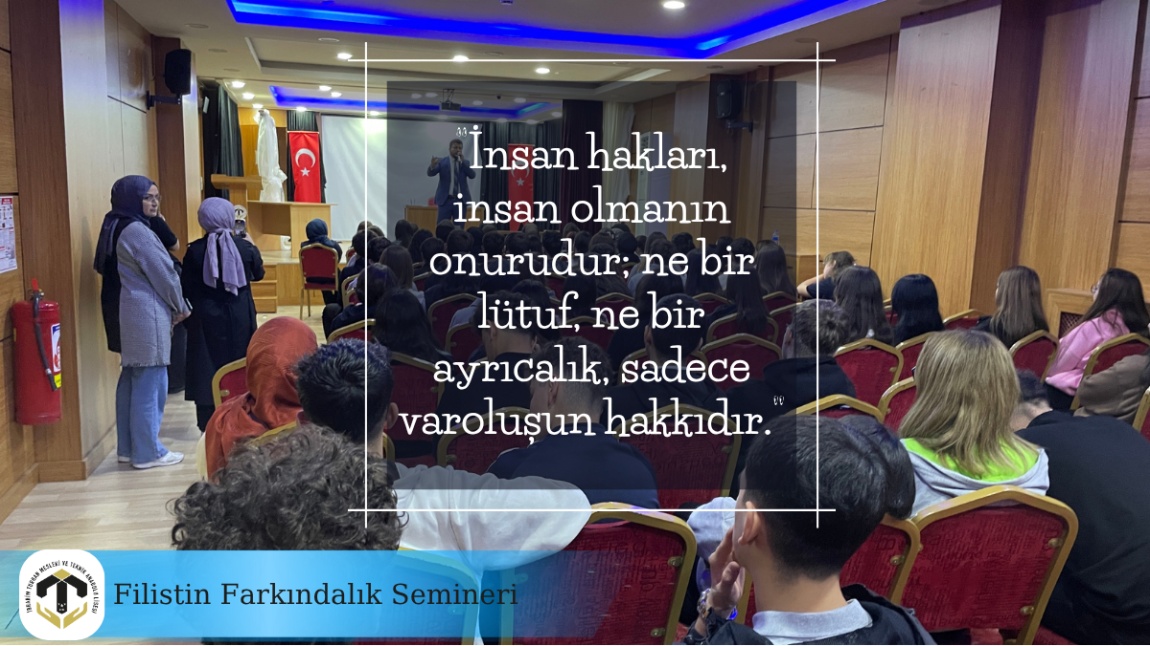 Filistin Farkındalık Semineri